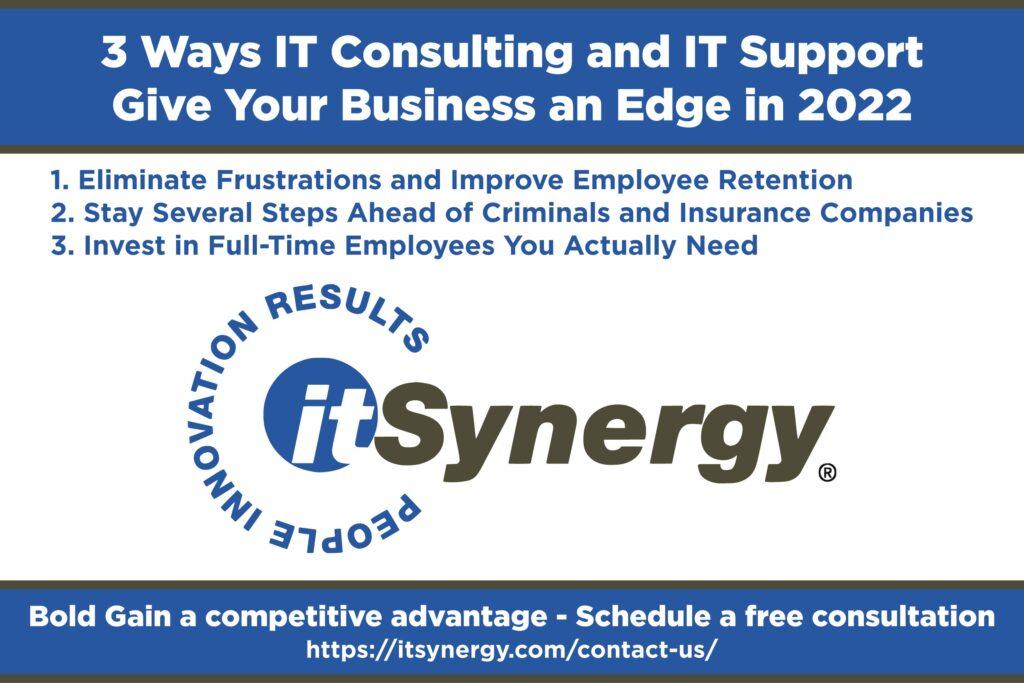 itSynergy 3 ways IT Consulting and IT Support