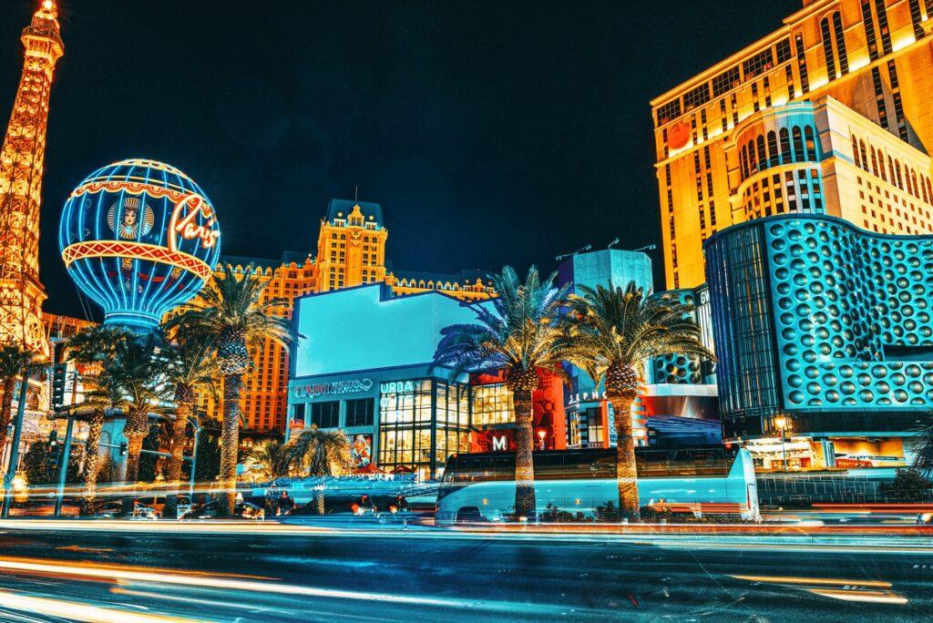 Main Street Of Las Vegas-is The Strip In Evening Time. Casino, H Cybersecurity services